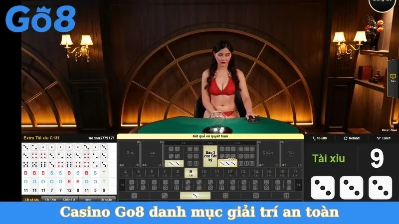 Casino Go8 danh mục giải trí an toàn