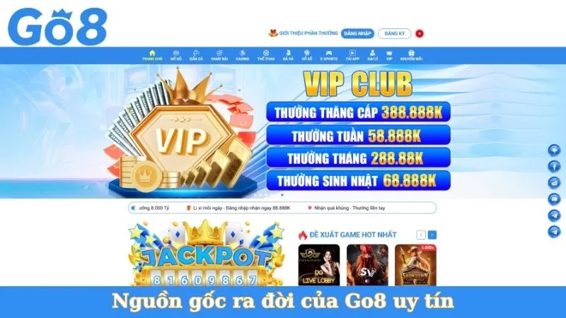 Nguồn gốc ra đời của Go8 uy tín