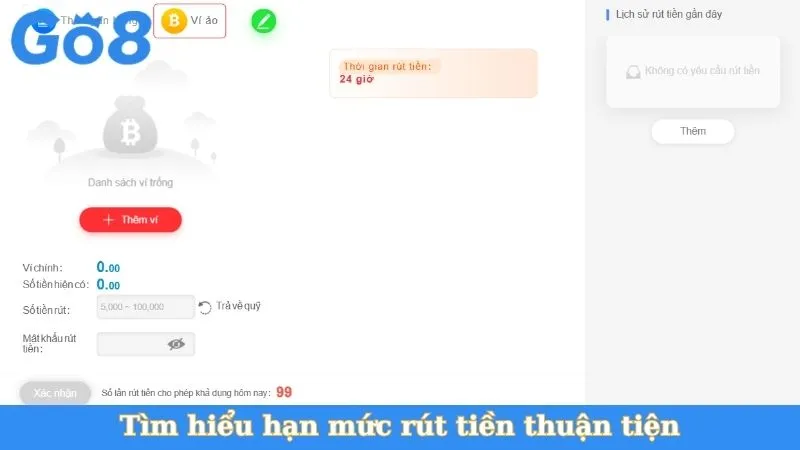 Tìm hiểu hạn mức rút tiền thuận tiện